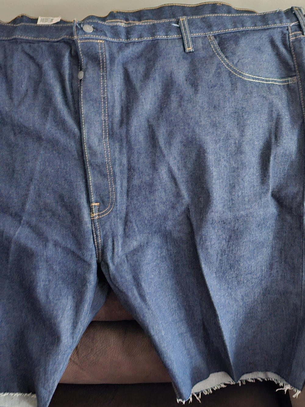 Levi's Men's Dark Blue Denim Relaxed Shorts